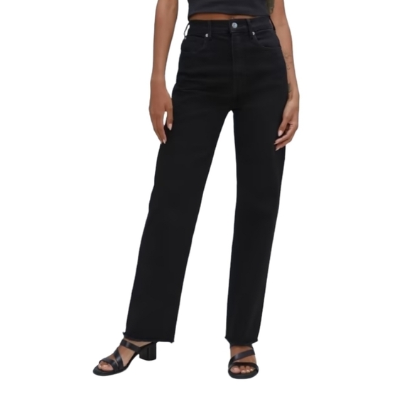 Everlane Denim - Everlane | Women's Black The 90s Way High Jeans (Size 25 Long)